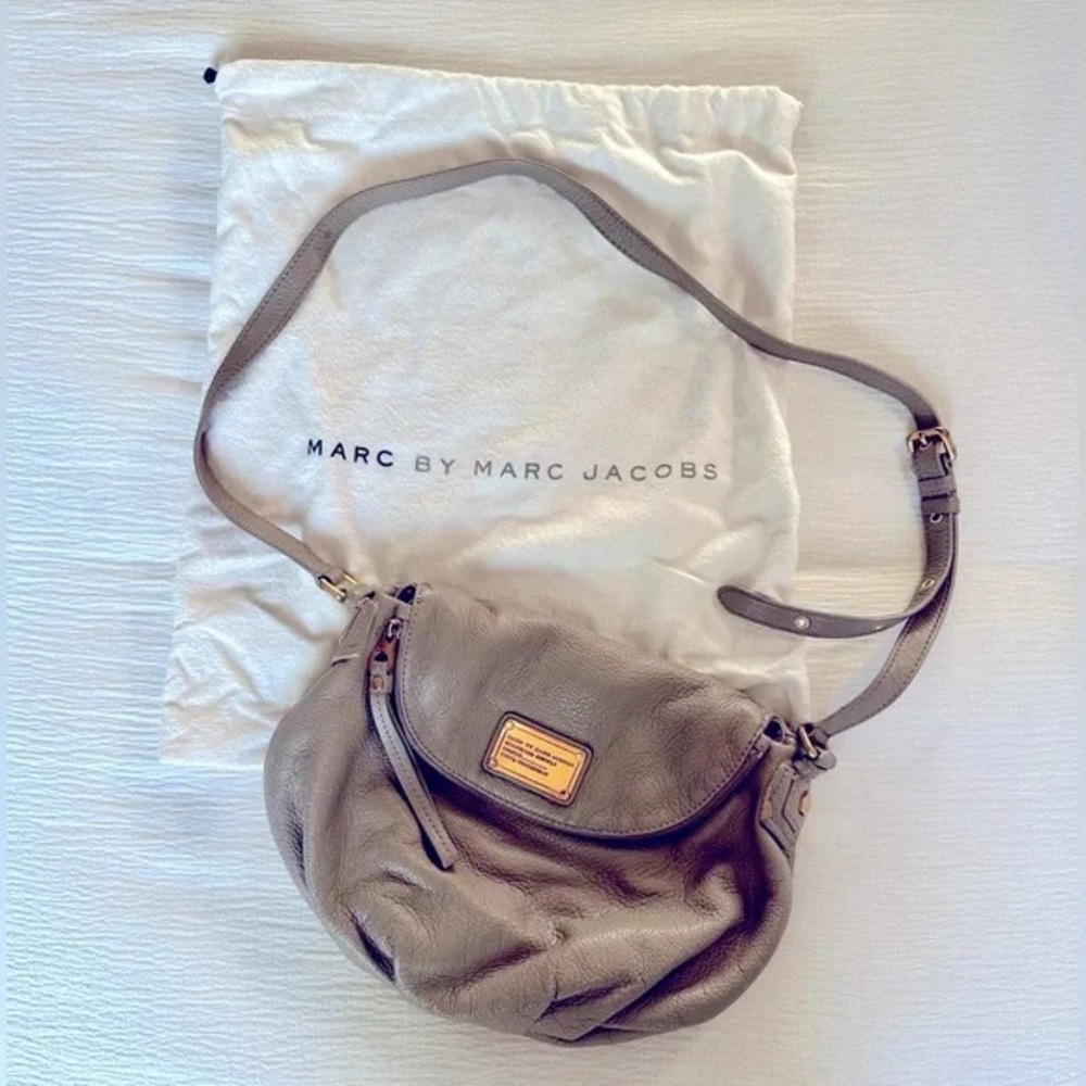 Marc by Marc Jacobs Taupe Crossbody Bag